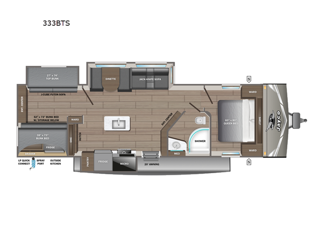 2027 Jayco Jay Flight 333BTS