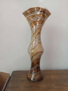 Blown Glass Vase 23 Inches high