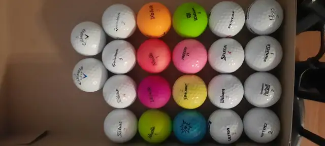 Refurbished golf balls