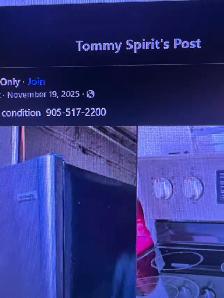 CUSTOMER ALERT SCAMMER   TONY 905-517-2200. Aka TOMMY SPIRITS.