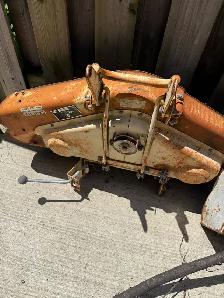 ALLIS CHALMERS 8 HP HOMESTEADER GARDEN TRACTOR - Photo 6
