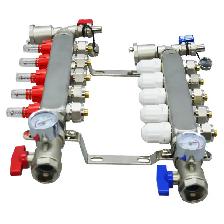 5 Loop PEX Tubing Manifolds Hydronic Radiant Floor Heating053248 - Photo 6