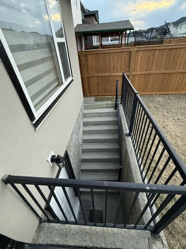 One bedroom basement for rent