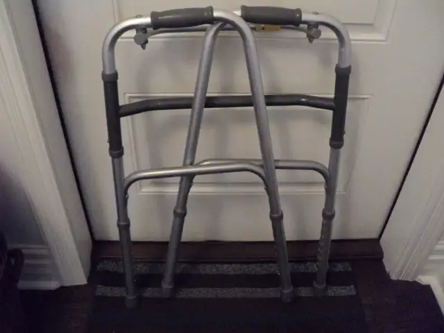 Collapsible Aluminum Walker Calls Only Please: 519-250-5890