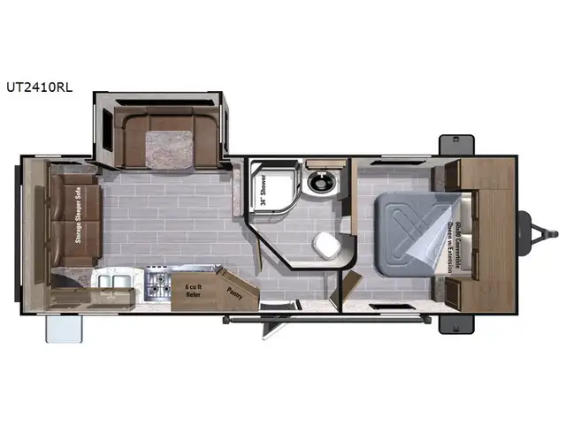 2017 Highland Ridge RV Open Range Ultra Lite UT2410RL