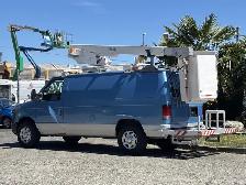 2008 Ford E-350 Econoline Van With 29 Foot Versalift Bucket - Photo 7