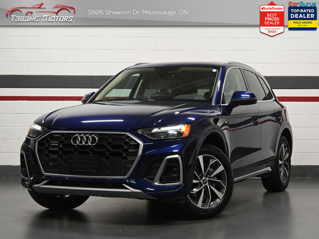 2022 Audi Q5 Progressiv S-Line Navigation Panoramic Roof Ambient