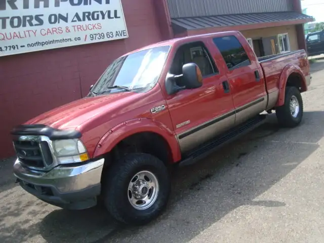 2003 Ford Super Duty F-250 CREW CAB 4X4 LARIAT DIESEL