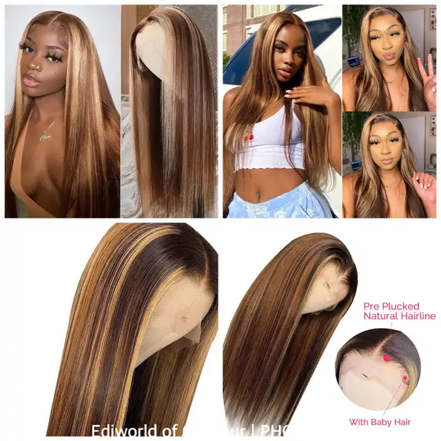 100% Human hair Wigs