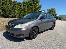 2007 Toyota Corolla CE 5 SPEED MANUAL - WHOLE CAR FOR PARTS