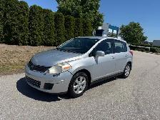 2008 Nissan Versa HB 6 speed manual a/c local bc