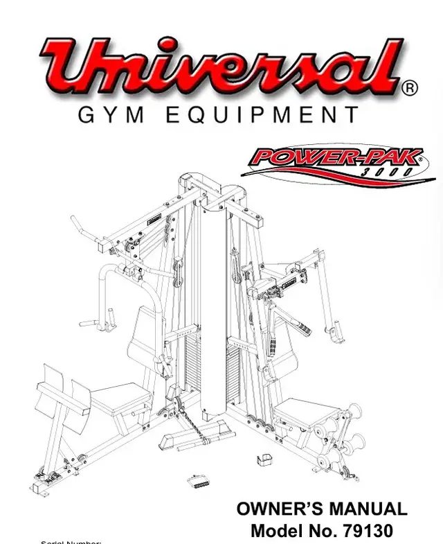 Exercise Power Pack 3000 Gym Unit