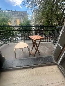 Furnished Studio w/Balcony - DOWNTOWN