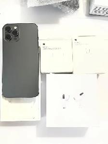 iPhone 12 Pro Max 128gb 98% batt Airpods/Adapter/Delivery
