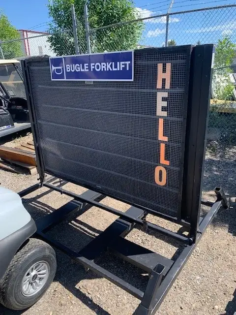 Large Message Sign with Letter Set