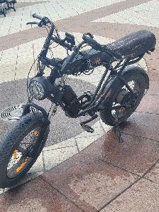 Used Fat Tire Ebike (Moped Style) For Sale - Tankx Apoca