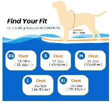 AMZNOVA Reflective Dog Life Jacket – Medium (Gray Only) - Photo 6
