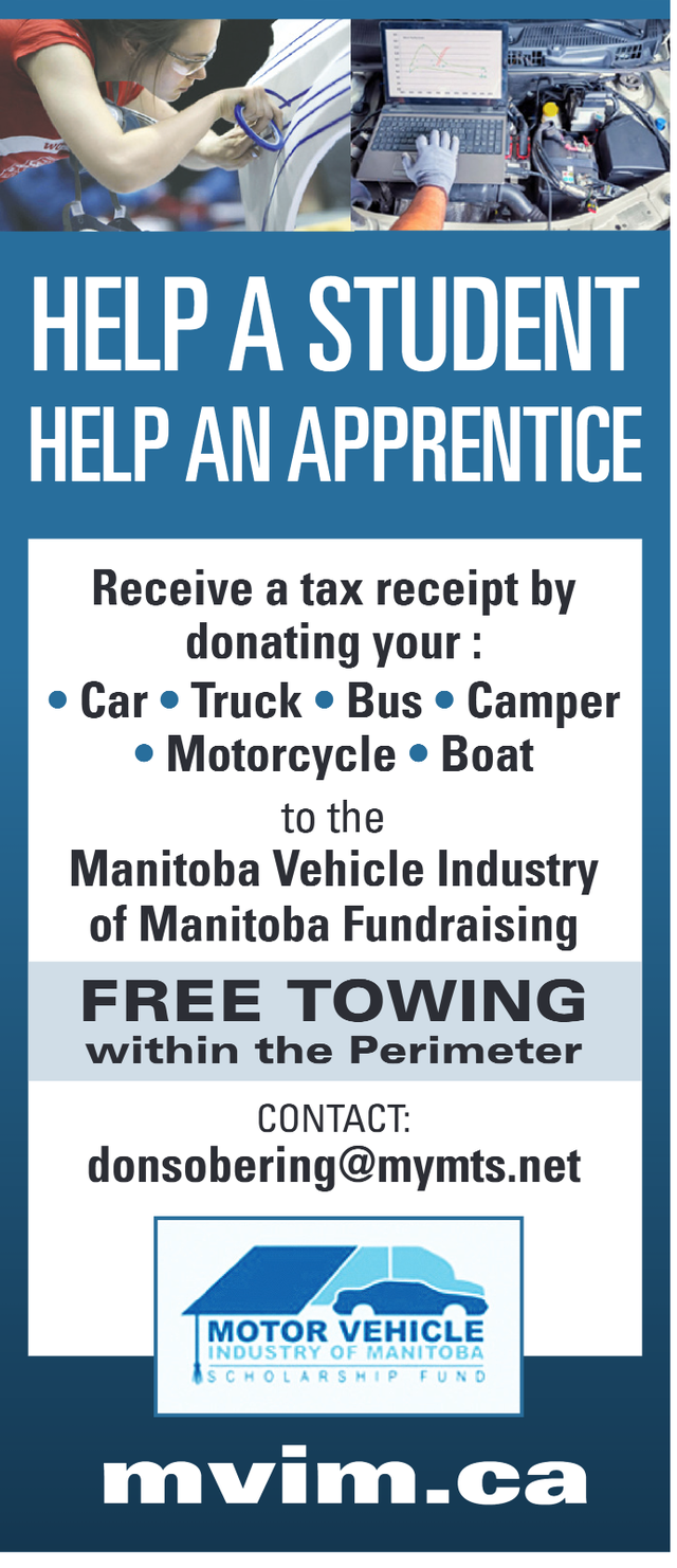Donate a vehicle to support a student or apprentice Scholarship