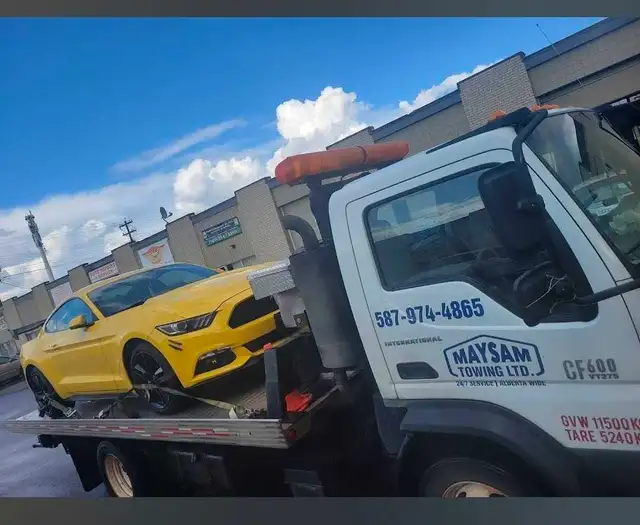 Towing service Edmonton  587-974-4865