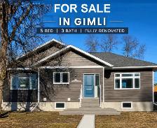 5 BDM 3 BATH IN GIMLI. TOTALLY RENOVATED. LIKE NEW TUEN