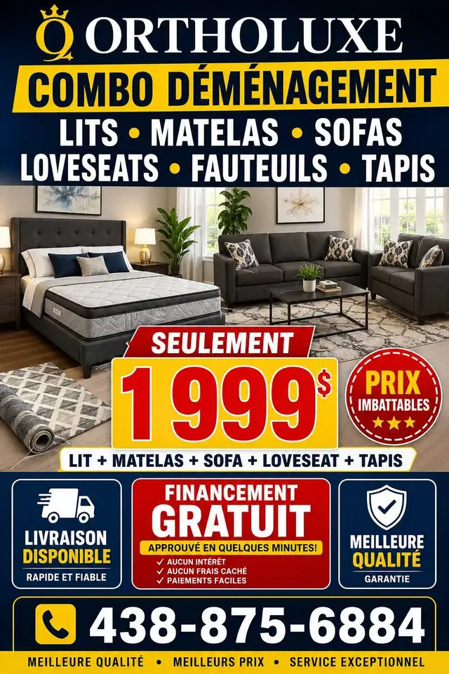 GRANDES SOLDES CHEZ MATELAS et MEUBLES