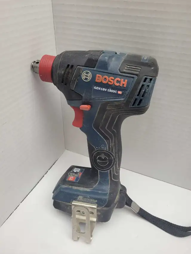 Bosch GDX18V-1800C Impact 1/4' Driver 1/2' Wrench Tool Only
