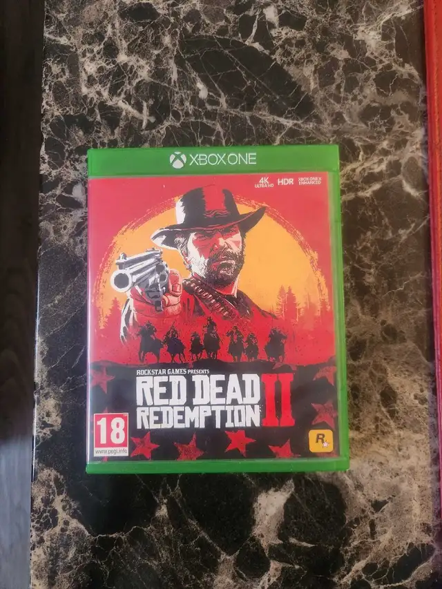 red dead redemption 2 et gta trilogy definitive édition 30$ CH !