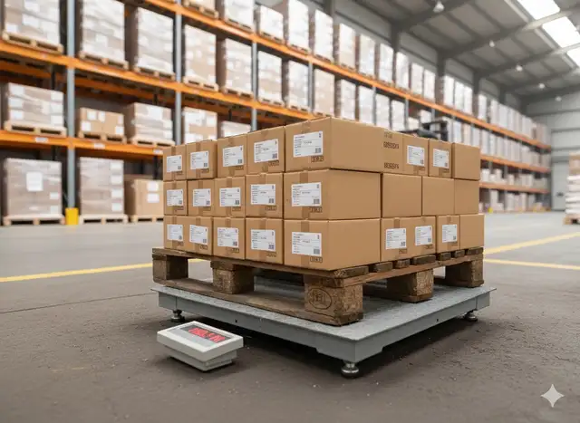 Warehouse Floor Scales Weigh KG & LB Pallet Scales Bench Scales