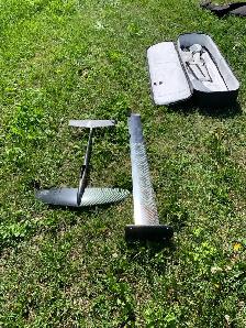 hydrofoil Zeeko carbone   planche carbone Groove - Photo 3