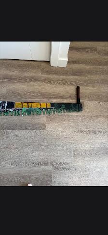 OLS CROSS CUT SAW WITH PAINTING ON IT - Photo 3