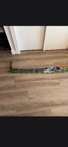 OLS CROSS CUT SAW WITH PAINTING ON IT - Photo 4