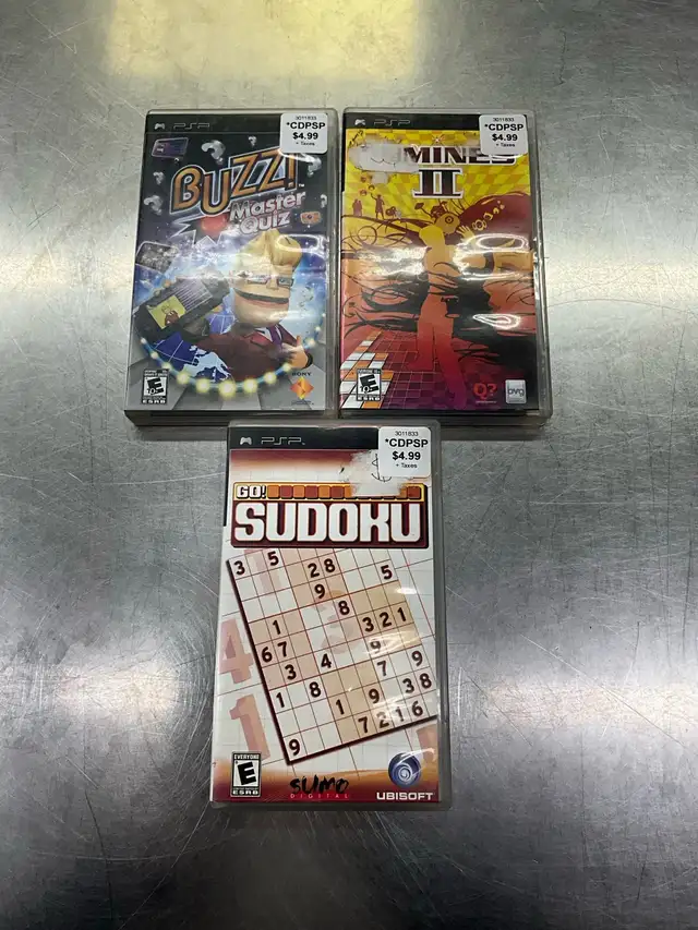 Jeux de PSP