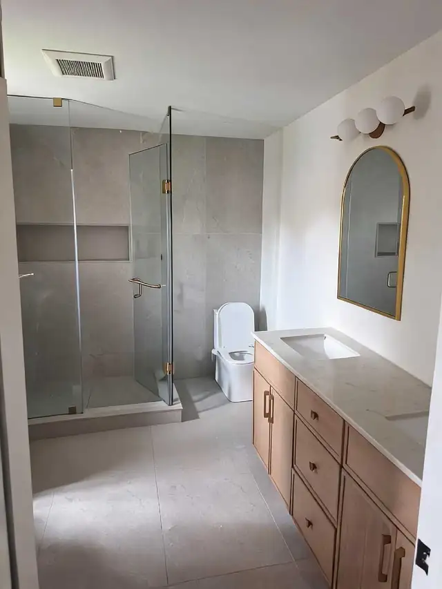 new bathroom look