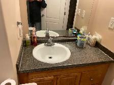 One large bedroom in a three bedroom basement in Timberlea $550 - Photo 9