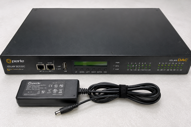 Perle IOLAN SCS32C DAC 32-Port Secure Console Server
