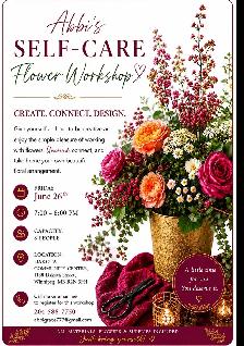 Abbi’s Self Care Flower Workshop
