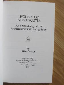 HOUSES OF NOVA SCOTIA by Allen Penny – 1989 - Photo 2