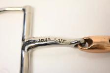 Shires Hunter D Bit in copper and stainless 5' &5 1/2 brand new - Photo 5