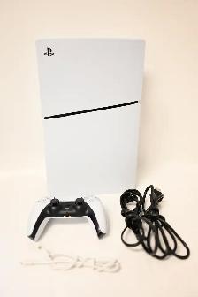 PS5 Slim Digital 1tb with HDMI power cord controller and USB C