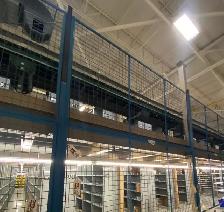Used industrial steel fence panels / wire mesh partitions - Photo 3