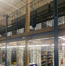 Used industrial steel fence panels / wire mesh partitions - Photo 5