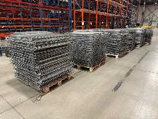 Used universal type wire mesh decking for racking  42" x 46" - Photo 4