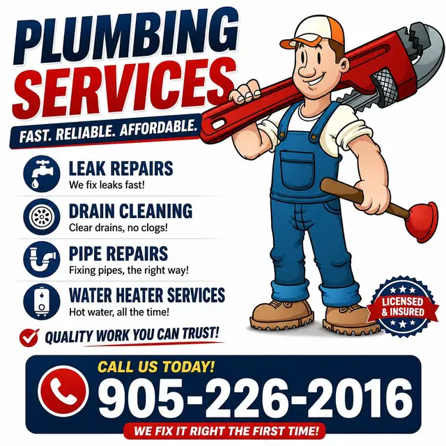 Affordable & Reliable Plumbing Services!!