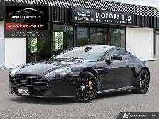 2015 Aston Martin V8 Vantage GT 4.7L V8 Accident Free, Suede Wh