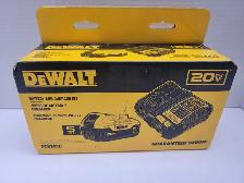 Dewalt DCB205C 20v Charger & 5ah Battery NEW