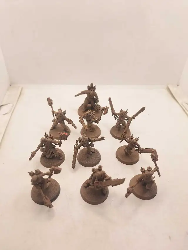 Warhammer 40k primed brown world eaters jackhals