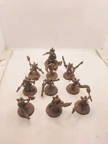 Warhammer 40k primed brown world eaters jackhals