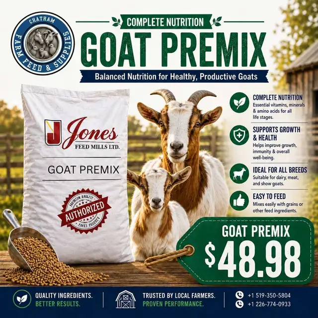 Organic Goat Premix