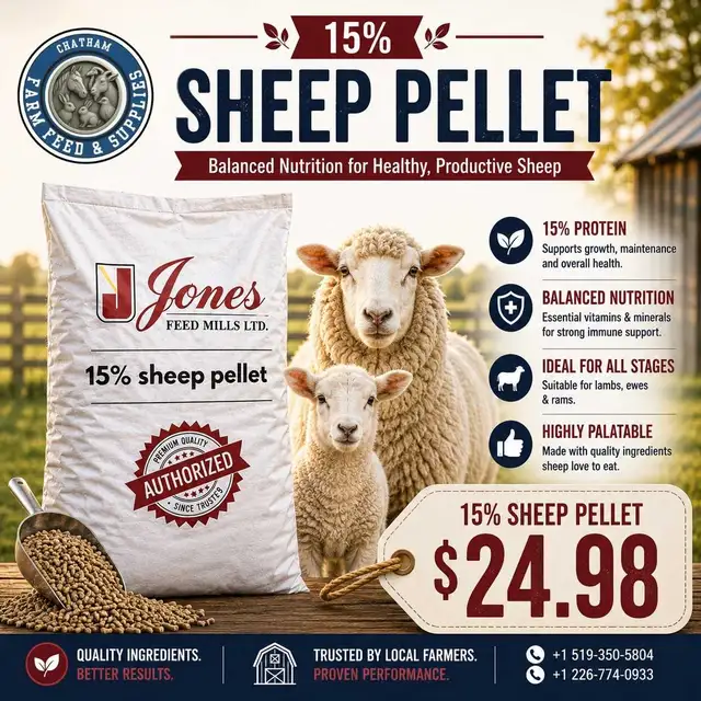 Organic Sheep Pellets