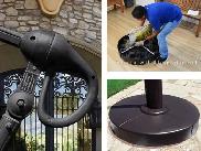 Parasol de jardin 10 pieds de qualité / Quality 10 foot umbrella - Photo 4